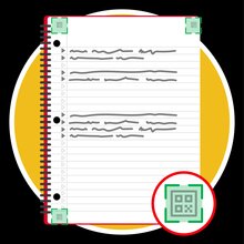 Five Star® Spiral Notebook Plus Study App, 1 Subject, Graph