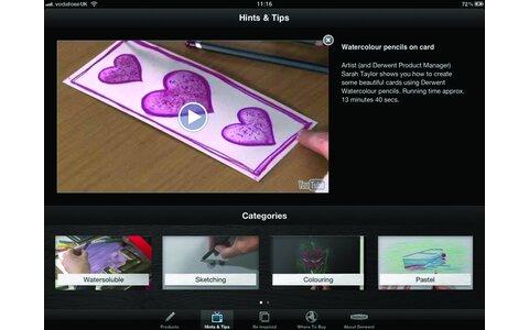 Updated Derwent iPhone app!