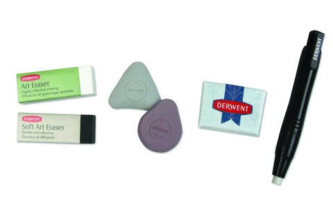 New Derwent Erasers