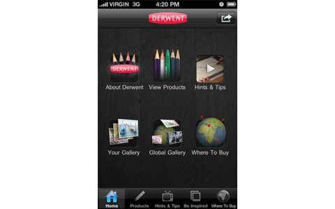 NEW Derwent iPhone app!