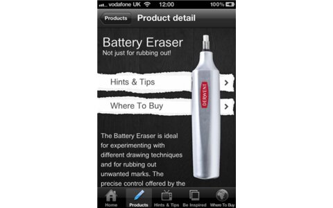 Not Just For Rubbing Out! Derwent Battery Eraser