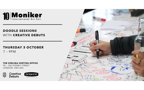 "Doodle Sessions with Creative Debuts" - Moniker Art Fair Workshop