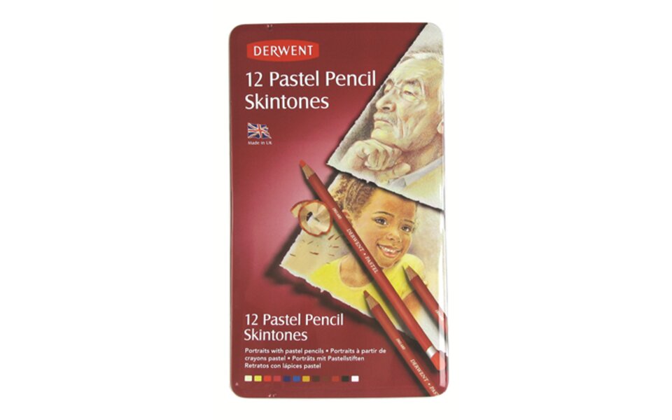 New Derwent Pastel Pencil Skintones Tin!