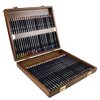 Caja de madera con 48 lápices de colores Studio