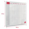 Sasco Semi Transparent Acrylic Mini Whiteboard Weekly Planner Desktop 300x300mm