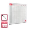 Sasco Semi Transparent Acrylic Mini Whiteboard Weekly Planner Desktop 300x300mm