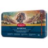 Derwent Drawing Pencils 72 Tin