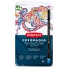 Derwent Chromaqua Watercolour Pencils 12 Tin