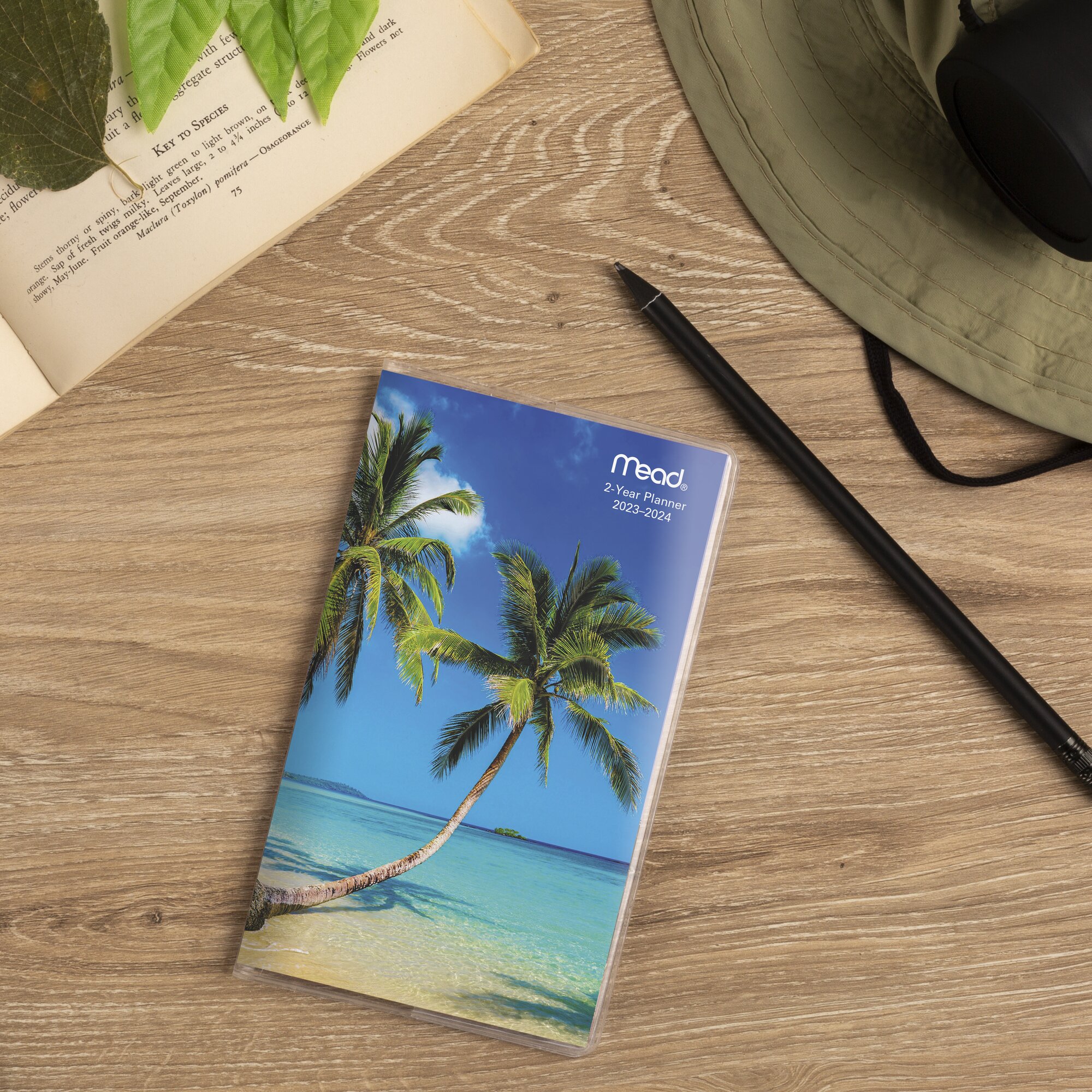 TROPICAL 2023-2024 TWO Year Monthly Pocket Planner - Pocket Planners $7