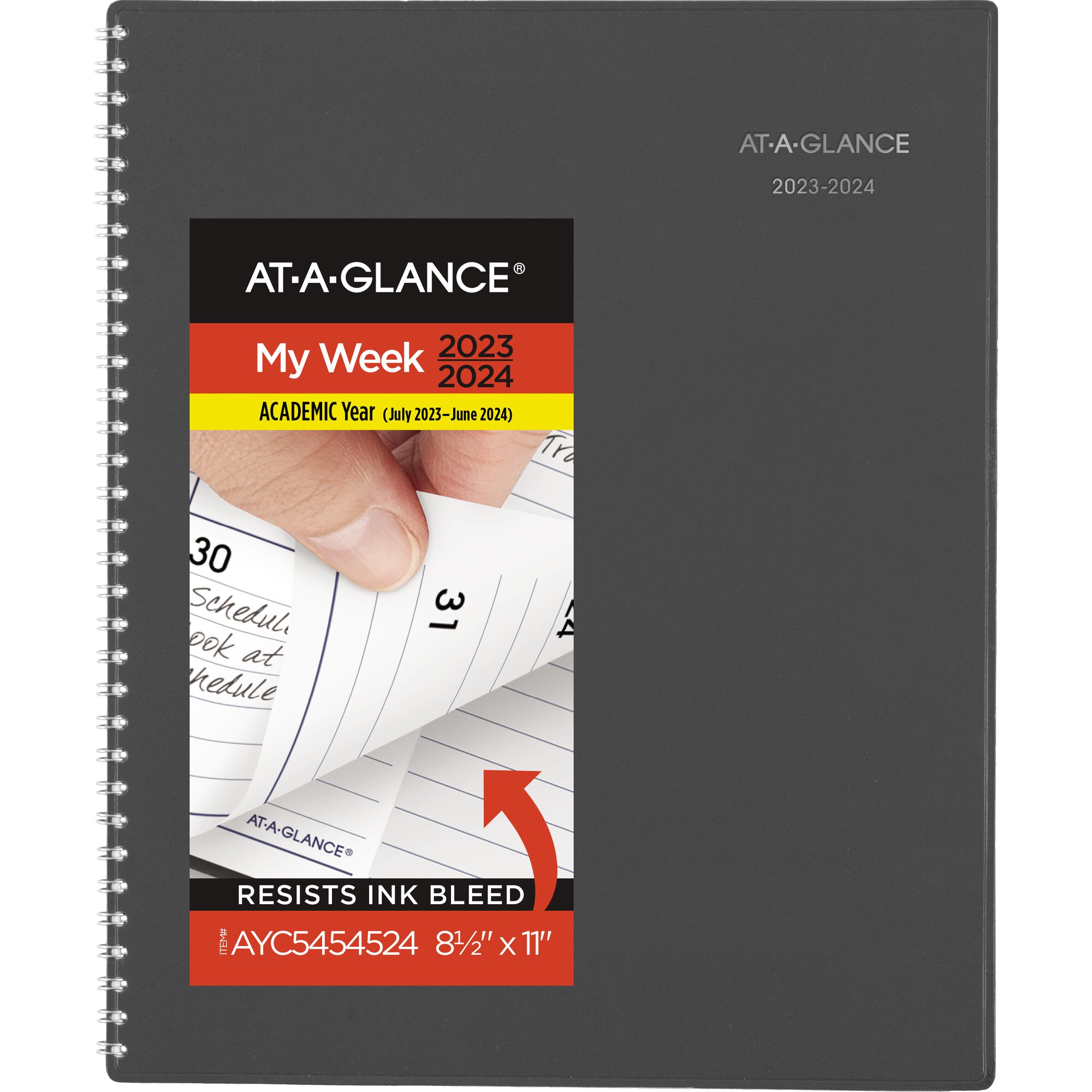 ATAGLANCE DAYMINDER ACADEMIC 20232024 Weekly Monthly Planner