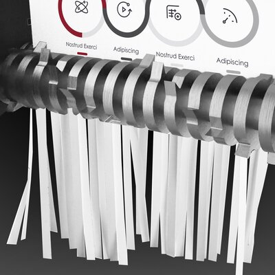 Strip-Cut Shredder