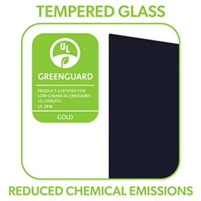Tempered Glass. Reduced Chemical Emissions.