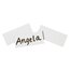 Quartet Magnetic Strips, 7/8" x 2", Rewritable, White, 25 per pack thumbnail images 1 of 1