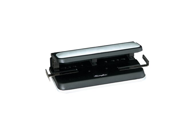 Swingline® 2-4 Hole Heavy Duty Punch, Adjustable Centers, A4 Compatible, 40  Sheets