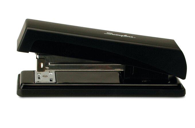 Swingline® Compact Desk Stapler, 20 Sheets, Black, 1,000 Staples