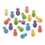 Quartet Magnetic Push Pins, High Power Magnets, Bright Colors, 20 Pack thumbnail images 2 of 2