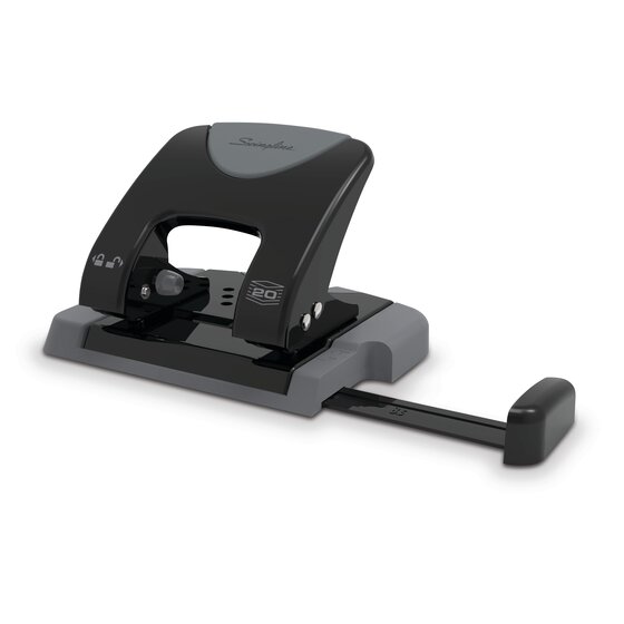 20 Sheet Capacity A7074135 Reduced Effort Swingline SmartTouch 2-Hole Punch