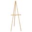 Quartet Lightweight Wood Display Easel, 64", Tripod Base thumbnail images 1 of 3