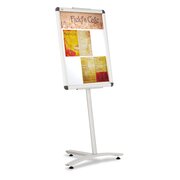 Quartet Improv Lobby Clip Frame Sign, 18" x 24" Display Frame, 54"H, Aluminum