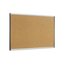 Arc Cubicle Bulletin Board, 24" x 14", Colored Cork, Aluminum Frame thumbnail images 1 of 3
