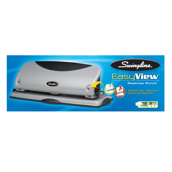 Swingline Easy View 2 Hole Punch With Indicator Eyes 20 Sheets for sale online 