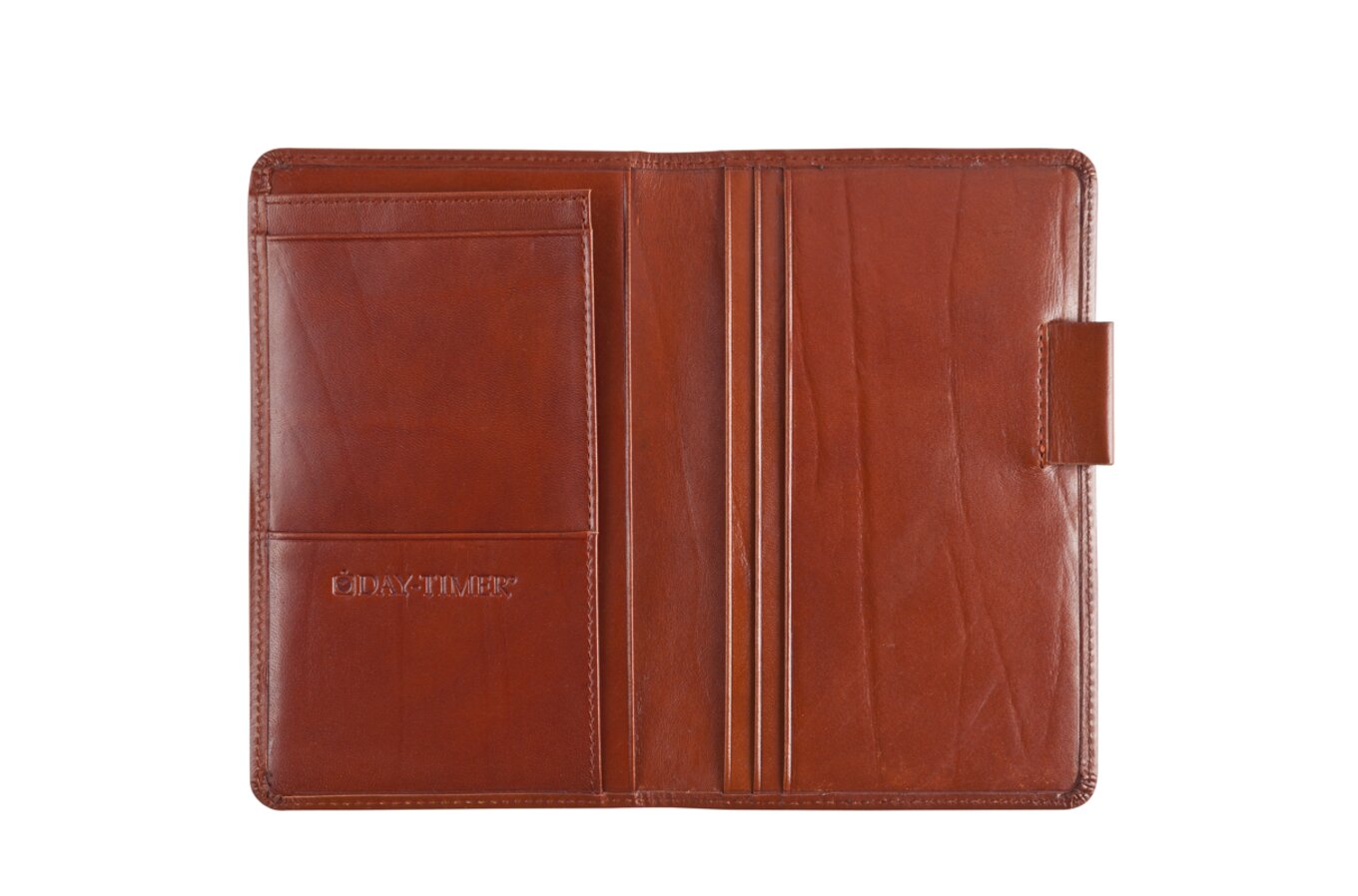 Day-Timer® Distressed Leather Open Style Planner Cover, Dark Tan, Pocket  Size, Fits 3 1/2 x 6 1/2 Pages