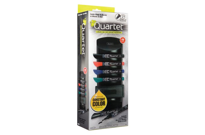Quartet EnduraGlide 5001-20M Chisel Tip Dry Erase Marker Set