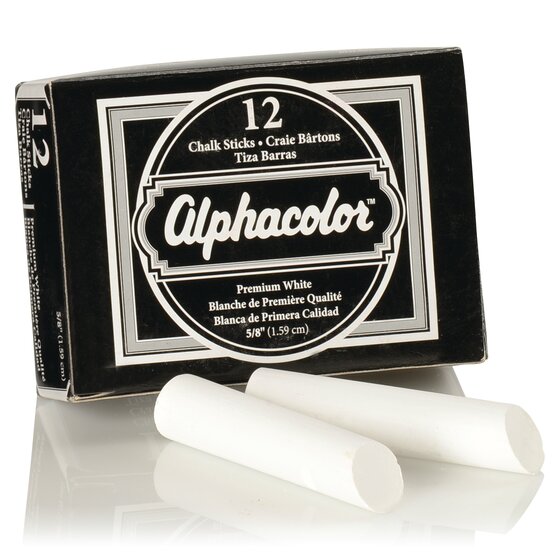 Alphacolor® Chalk Sticks | Chalk Accessories | Quartet