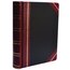 Wilson Jones® Minute Book, 500 Sheet Capacity, Red/Black Imitation Leather thumbnail images 1 of 5