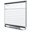 Quartet® Prestige® 2 Magnetic Total Erase® Project Planner, 3' x 2' Board with 16 Row/29 Column Chart thumbnail images 3 of 4
