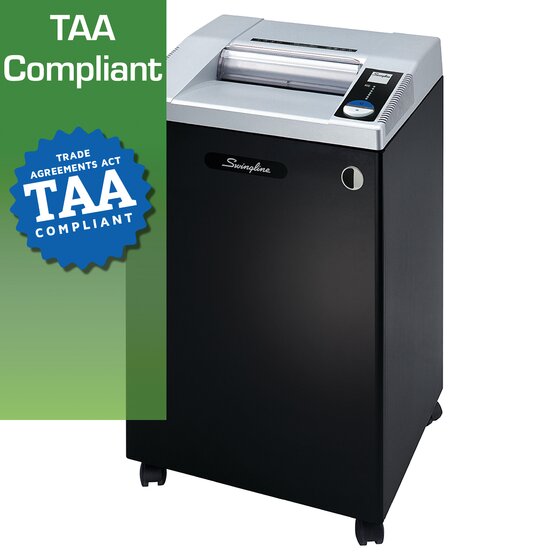 GBC TAA Compliant Commercial Shredder, CX25-36, Cross-Cut, 25 