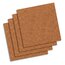Quartet Natural Cork Tiles, 12" x 12", Frameless, Modular, 4 Pack thumbnail images 1 of 5