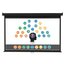 Quartet Wide Format Projection Screen, 16:9 Aspect Ratio, 65" x 116", Wall Mount thumbnail images 3 of 3