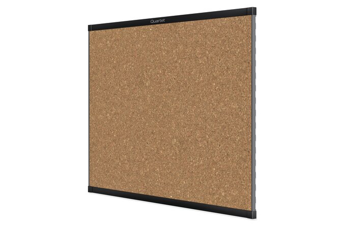 Quartet® Prestige® 2 Magnetic Cork Bulletin Boards, Black Aluminum Frame | Cork  Boards | Quartet