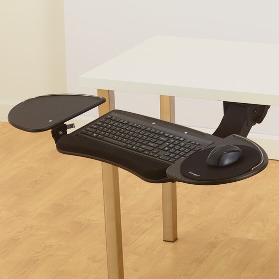 fully articulating keyboard tray