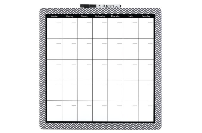 Quartet Home Organization Magnetic Monthly Dry Erase Calendar 14 X 14 Frameless Calendar Planning Boards Quartet