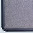 Contour Fabric Bulletin Board, 3' x 2', Navy Frame, Blue Fabric thumbnail images 4 of 5