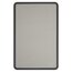 Contour Fabric Bulletin Board, 4' x 3', Black Frame, Gray Fabric thumbnail images 3 of 5