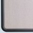 Contour Fabric Bulletin Board, 4' x 3', Black Frame, Gray Fabric thumbnail images 5 of 5