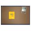 Quartet® Prestige® Colored Cork Bulletin Board, Self-Healing, Graphite Frame, 4' x 3' thumbnail images 1 of 2