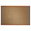 Prestige Colored Cork Bulletin Board, 3' x 2', Light Cherry Finish Frame thumbnail images 1 of 2