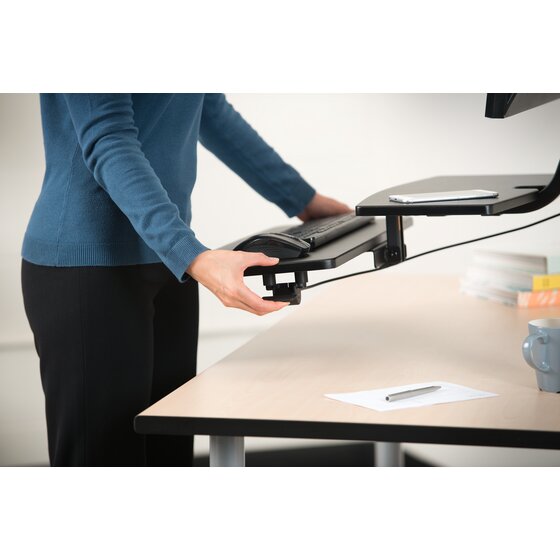 Kensington® SmartFit® Sit/Stand Dual Monitor Workstation for up to 24”  screens