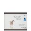 Quartet Magnetic Dry-Erase Board, 24" x 36" (2' x 3'), Mahogany Finish and Aluminum Frame thumbnail images 1 of 6
