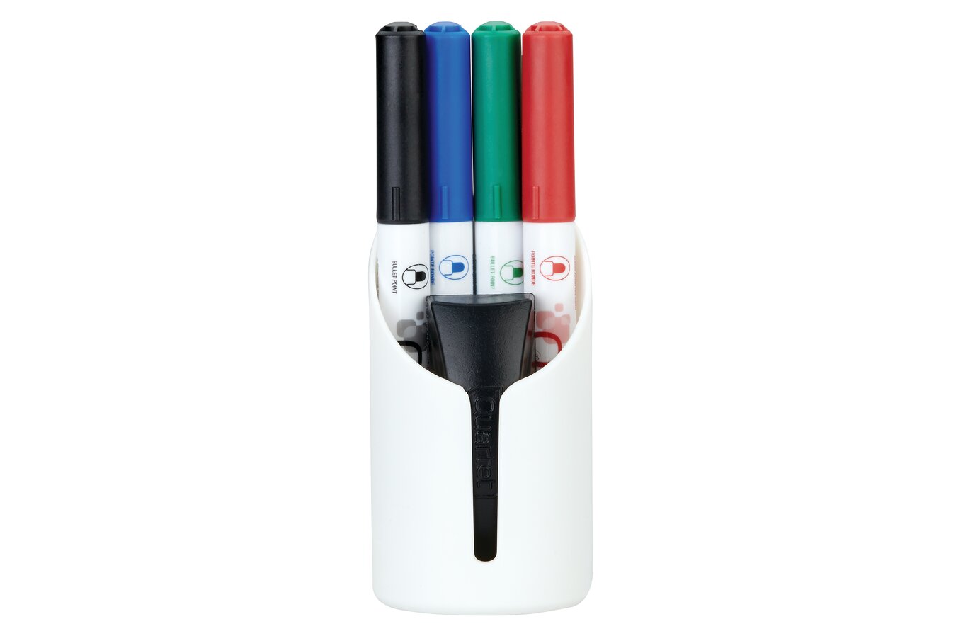 Quartet EnduraGlide Dry-Erase Kit, Caddy, Chisel Tip Dry-Erase Markers,  Eraser, Markers & Accessories