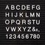 Quartet Characters for Felt Letter Boards, 1", White, Helvetica, 300/Set thumbnail images 1 of 3
