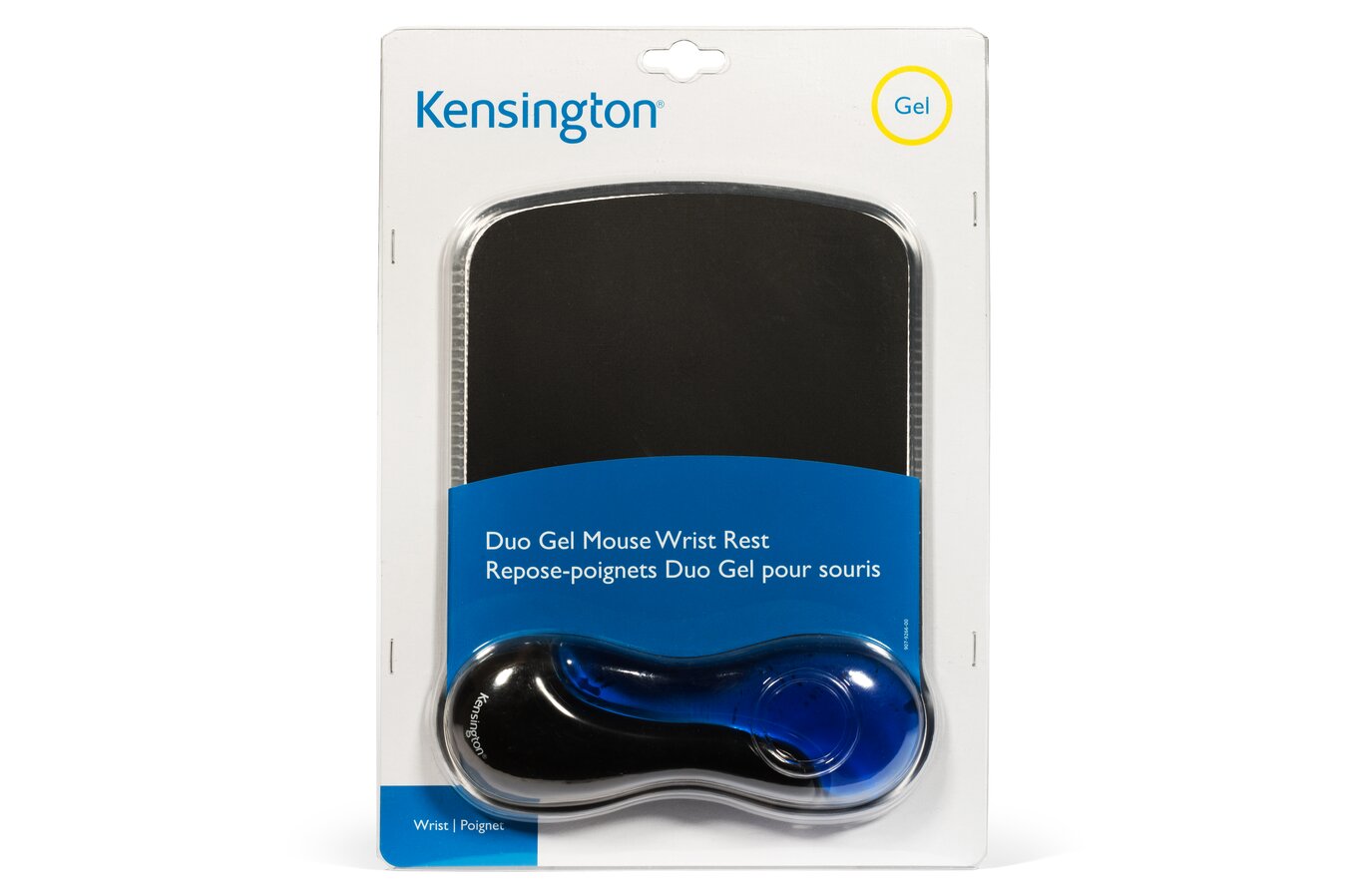Kensington Duo Gel Mouse Pad Wrist Rest BlackBlue - Office Depot