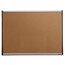 Quartet Cork Bulletin Board, 17" x 23", Black and Silver Frame thumbnail images 1 of 5