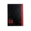 Black n' Red‭ Casebound Business Notebook, Hardcover, Ruled, 96 Sheets, 8 1/4" x 5 7/8", Black thumbnail images 3 of 5