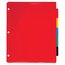 Mead® Tab Dividers with Pocket, 5 Pack thumbnail images 1 of 6