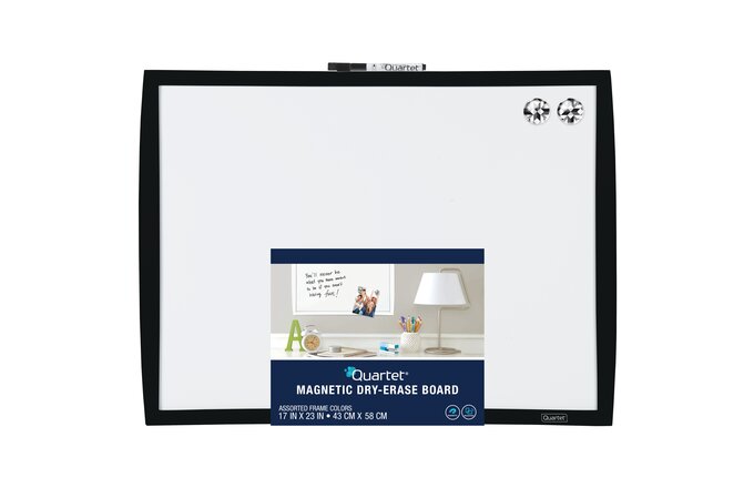 Quartet Magnetic Whiteboard, 11 x 17 Small White Board for Wall, Dry  Erase New